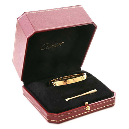 Cartier "Love" 18k Yellow Gold Bracelet