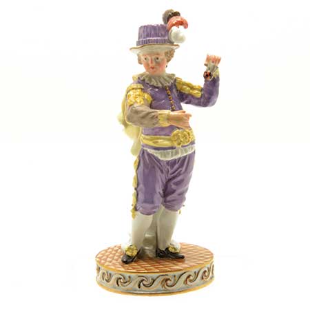 Meissen Figure of a Dandy, Early 20th Century