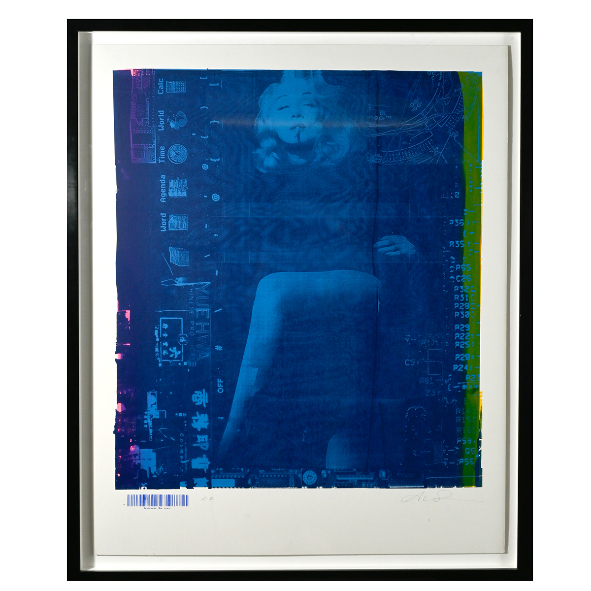 Andreas Reimann, Untitled, silkscreen